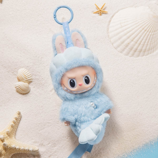 LABUBU HIDE AND SEEK IN SINGAPORE SERIES-Vinyl Plush Doll Pendant (Merbubu)