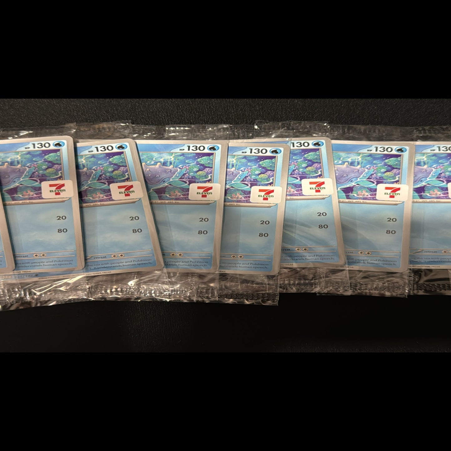 Pokémon Lapras 031/142 Stellar Crown 7-11 Seven Eleven Asia Stamp Promo Sealed