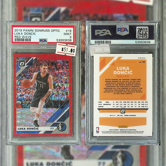 2019 Luka Doncic #16 PSA 9 53993638