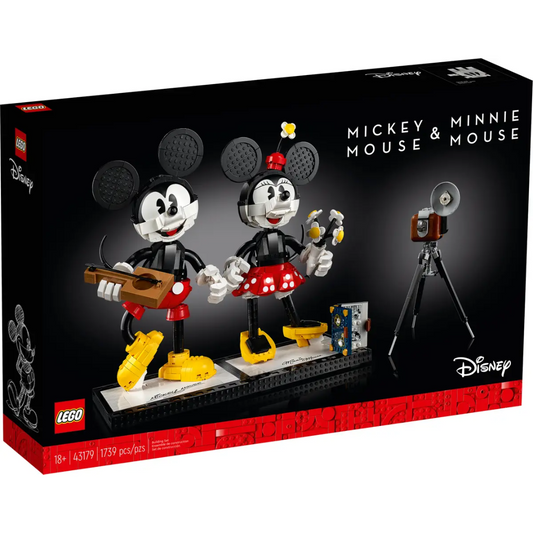 LEGO Disney Mickey Mouse & Minnie Mouse Buildable Characters 43179