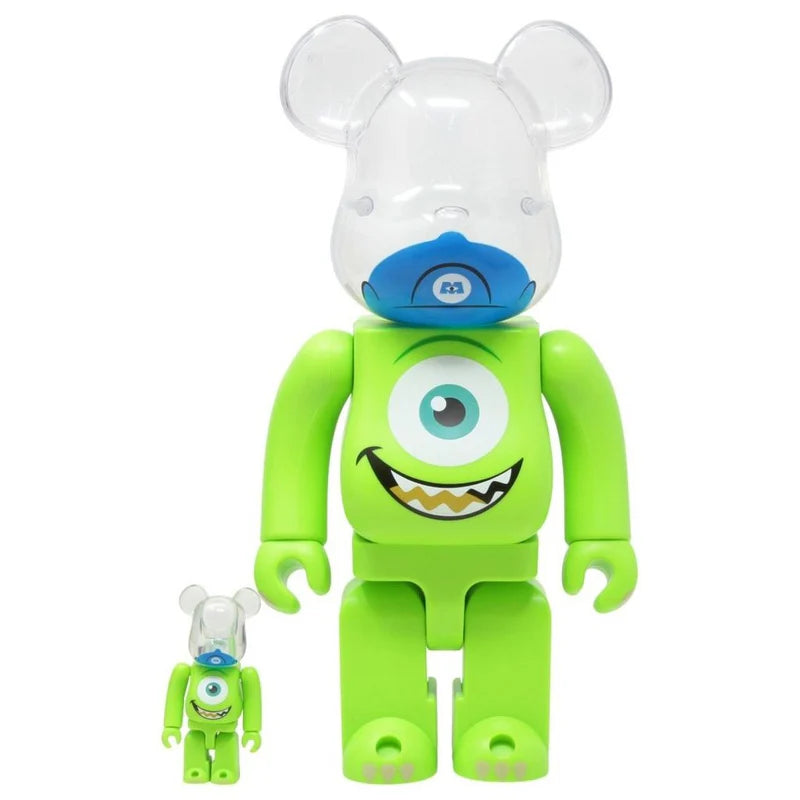 Bearbrick Disney Pixar Monsters Inc. Mike 100% & 400% Set