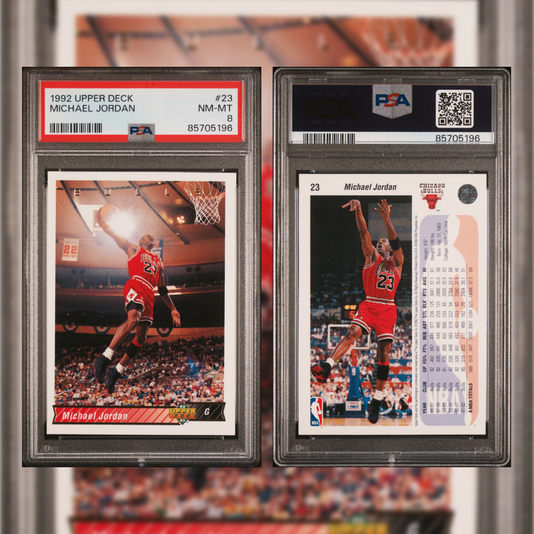 1992 Michael Jordan #23 PSA 8 85705196