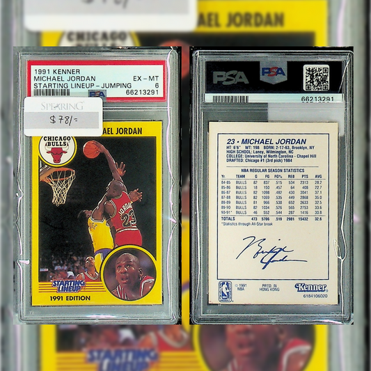 1991 Michael Jordan PSA 6 66213291