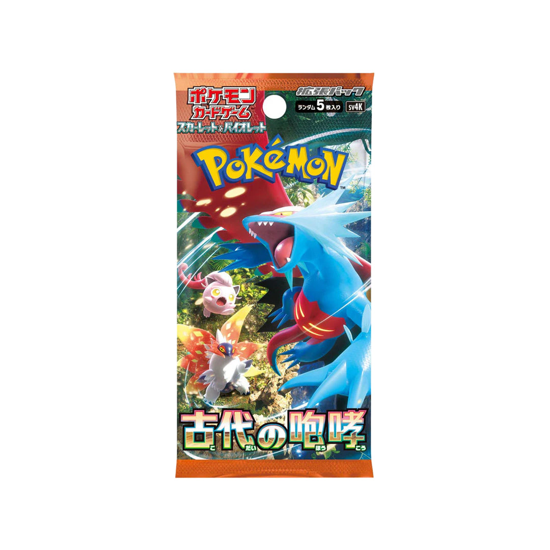 Pokemon Card Game Scarlet & Violet Expansion Pack Ancient Roar Box - Japanese