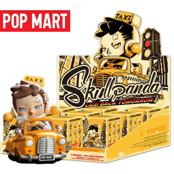 PopMart SkullPanda Laid Back Tomorrow Blind Box Series (Full Set of 9)