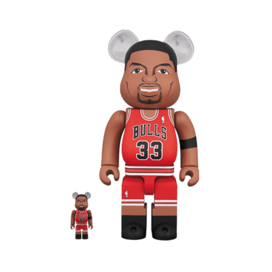 Bearbrick Scottie Pippen (Chicago Bulls) 100% & 400% Set