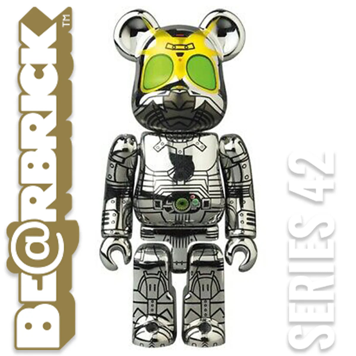 BE@RBRICK 100% 20th Series 42: SF - Kamen Rider Black Shadow Moon