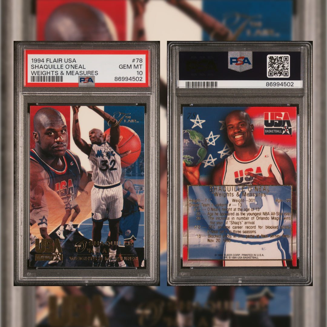 1994 Shaquille O'Neal #78 PSA 10 86994502