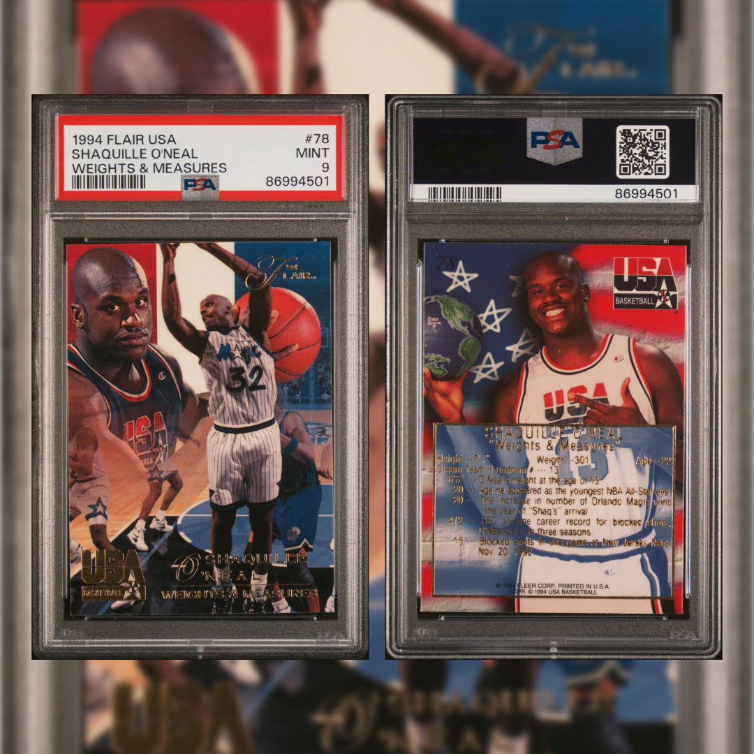 1994 Shaquille O'Neal #78 PSA 9 86994501