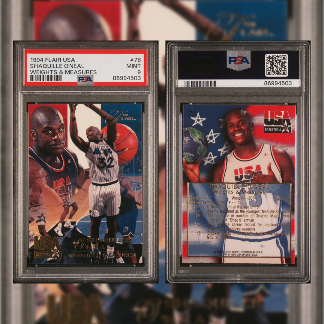 1994 Shaquille O'Neal #78 PSA 9 86994503