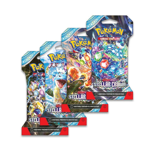 Pokémon TCG: Scarlet & Violet-Stellar Crown Booster Pack (10 Cards)