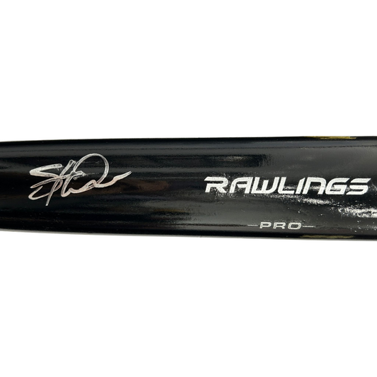 Rawlings Texas Rangers Steele Walker Autographed Baseball Bat