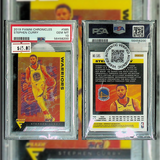 2019 Stephen Curry #585 PSA 10 56458200