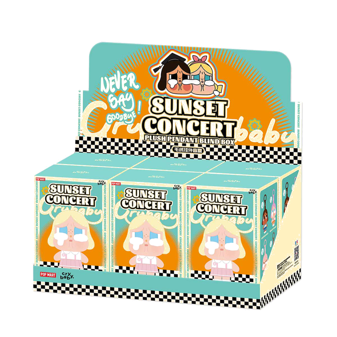 (INDIVIDUAL BOX) POP MART Sunset Concert - Plush Pendant Blind Box