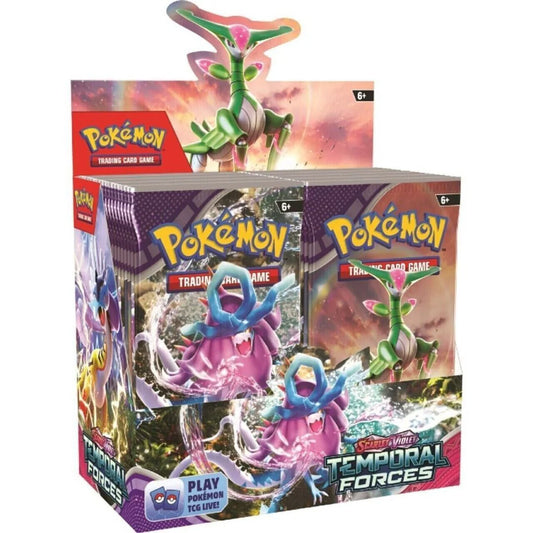 Pokémon TCG: Scarlet & Violet-Temporal Forces Booster Display Box (36 Packs)