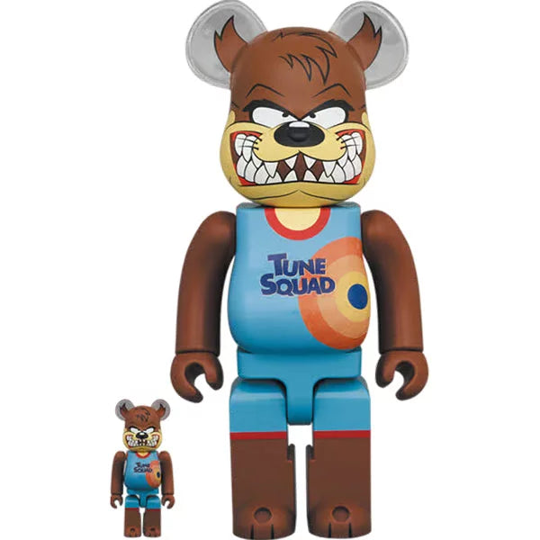 Bearbrick Space Jam: A New Legacy Tasmanian Devil 100% & 400% Set