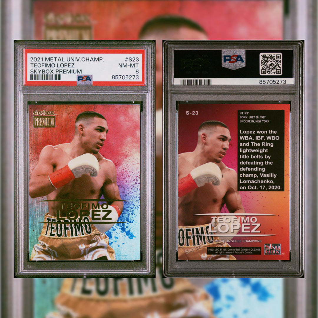 2021 Teofimo Lopez #S23 PSA 8 85705273