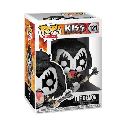 Funko POP! Rocks Kiss - The Demon #121 Vinyl Figure