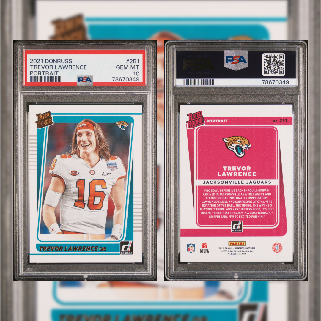 2021 Trevor Lawrence #251 PSA 10 78670349