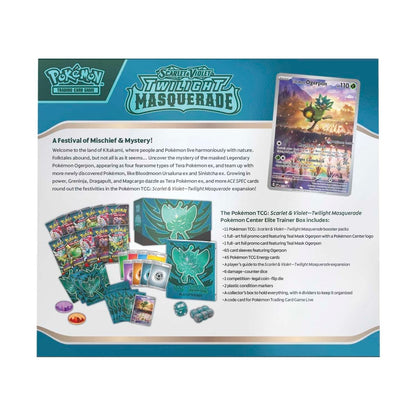 Pokémon TCG: Scarlet & Violet-Twilight Masquerade Pokémon Center Elite Trainer Box